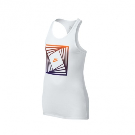 Camiseta Nike Junior Blanca