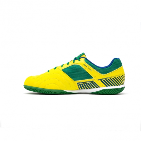Zapatilla de Fútbol Sala II Pro Golden Kiwi / White / Fern Green / Deep Surf