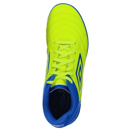 Zapatilla de Fútbol Sala Umbro Classico XI IC Safety Yellow / Regal Blue / White
