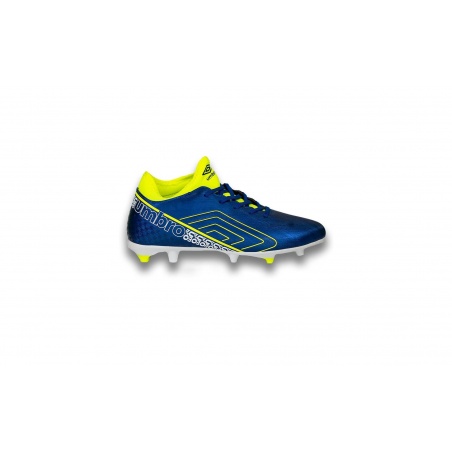 Bota de Fútbol Umbro Spirito AG - JNR - Sodalite Blue / Lime Punch / White