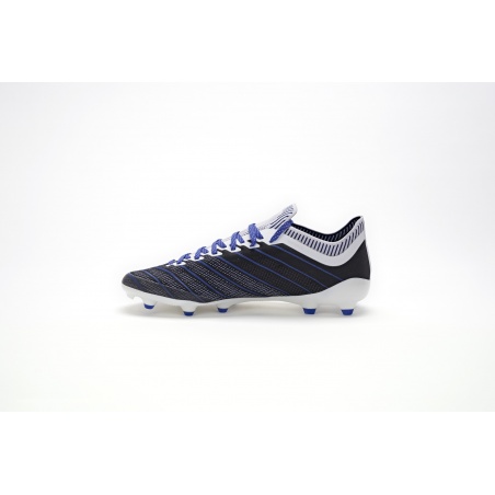 Bota De Fútbol Umbro Velocita Elixir Pro FG White / Black / Royal Blue