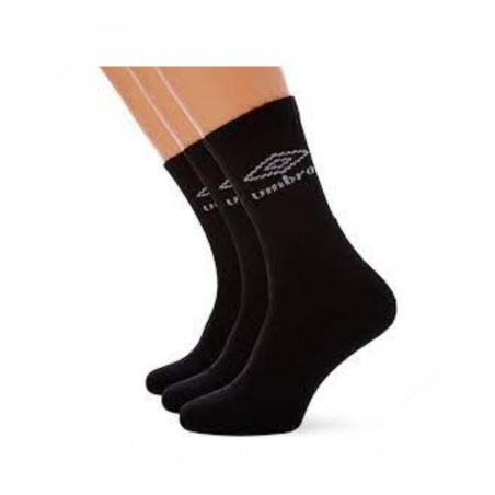 Calcetines Umbro Sports (3 Pack) Negro Adulto