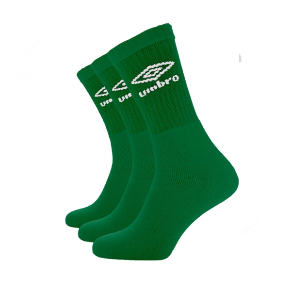 Calcetines Umbro Sports (3 Pack) Verde Adulto