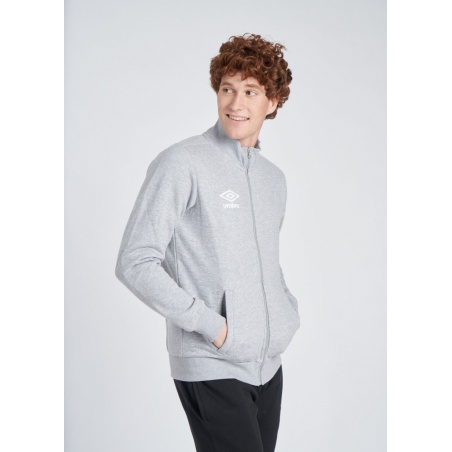 Chaqueta Umbro Wardrobe Zip Small Logo Grey