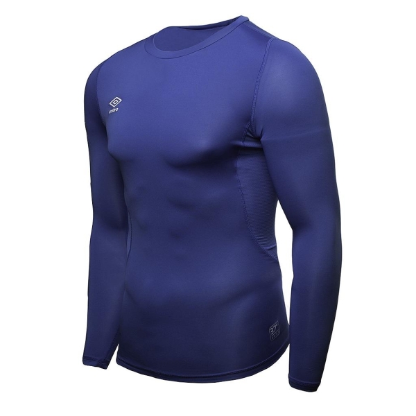 Camiseta Térmica Umbro Core LS Azul Royal Adulto