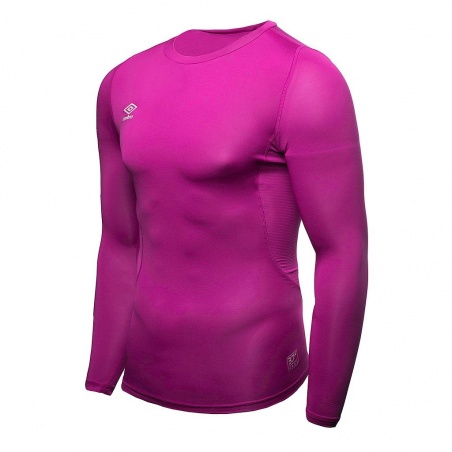 Camiseta Térmica Umbro Core LS Magenta Adulto