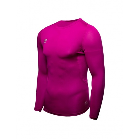 Camiseta Térmica Umbro Core LS Magenta Adulto