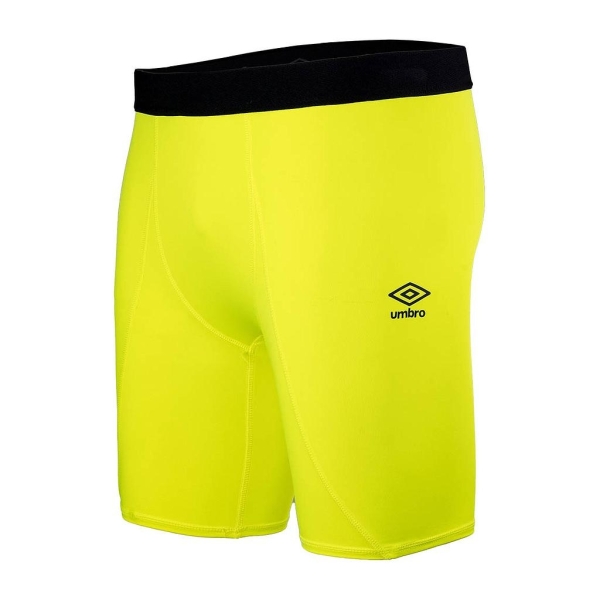 Short Térmico Core Power Short Amarilla Fluor Adulto