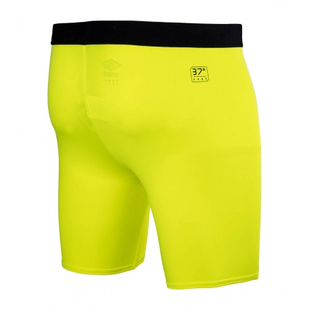 Short Térmico Core Power Short Amarilla Fluor Adulto