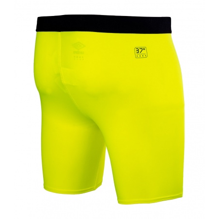 Malla Core Power Short Amarilla Fluor Junior