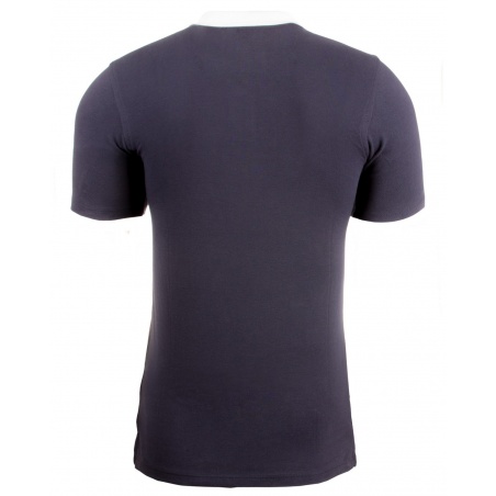 Polo Umbro Contrast Pique Navy / White