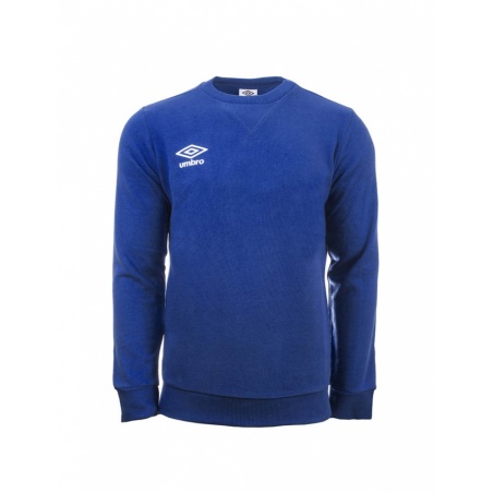 Sudadera Umbro Fleece Small Logo Sweat Royal / White