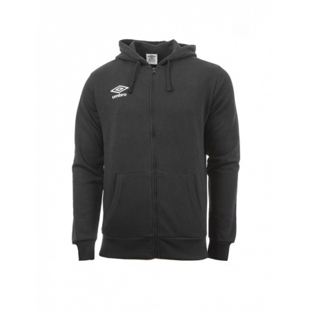 Chaqueta Umbro Wardrobe Zip Hoodie Small Logo Black / White