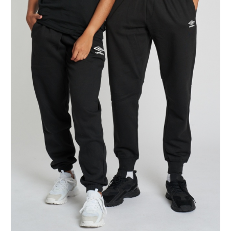 Pantalón Umbro Fleece Jogger Black / White