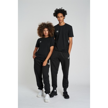Pantalón Umbro Fleece Jogger Black / White