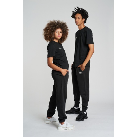 Pantalón Umbro Fleece Jogger Black / White