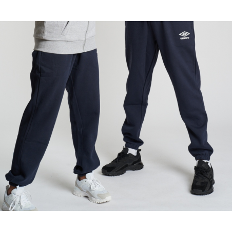 Pantalón Umbro Fleece Jogger Dark Navy / White