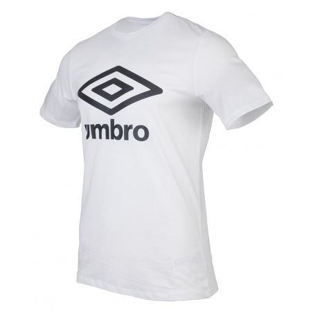 CAMISETA UMBRO LARGE LOGO COTTON TEE BRILLIANT WHITE