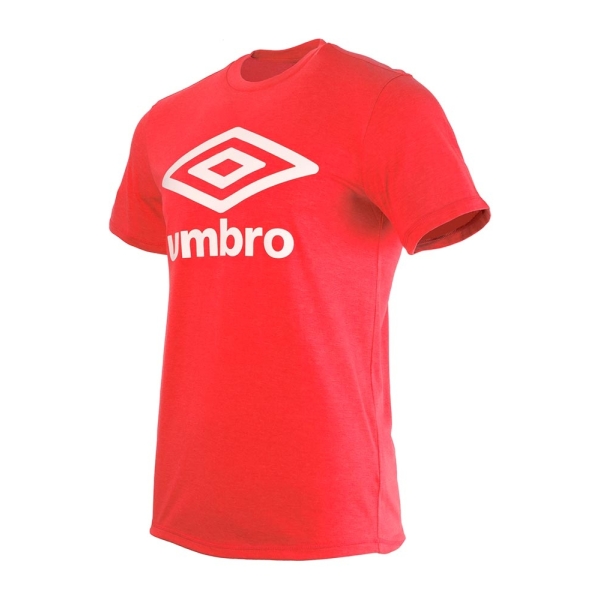 Camiseta Umbro Wardrobe Large Logo Red / White
