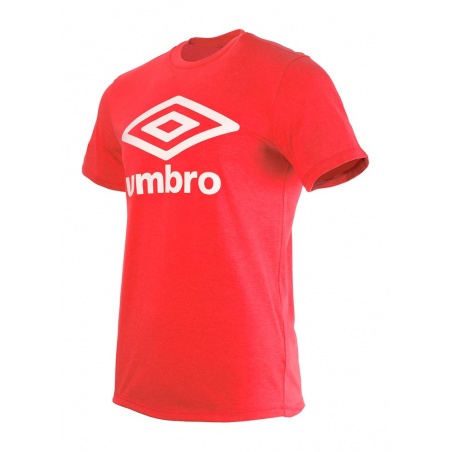 Camiseta Umbro Wardrobe Large Logo Red / White