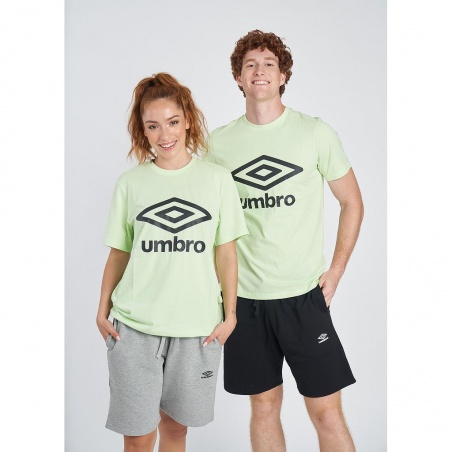 Camiseta Umbro Large Logo Cotton Tee Patina Green