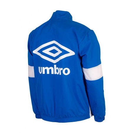 CHAQUETA PANELADA ROMPEVIENTOS AZUL/BLANCO