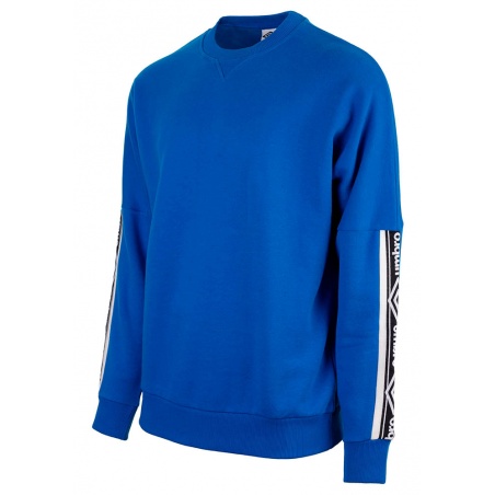 SUDADERA CON BANDAS UMBRO AZUL