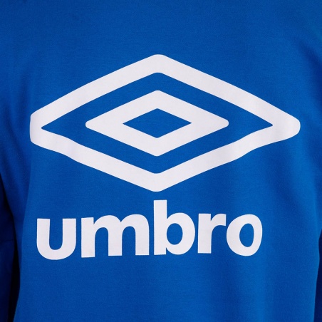 SUDADERA CON BANDAS UMBRO AZUL