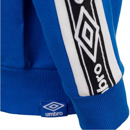 SUDADERA CON BANDAS UMBRO AZUL