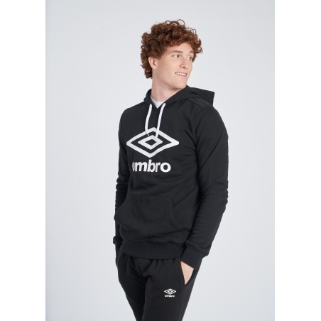 Sudadera Umbro Wardrobe Large Logo Hoodie Negro