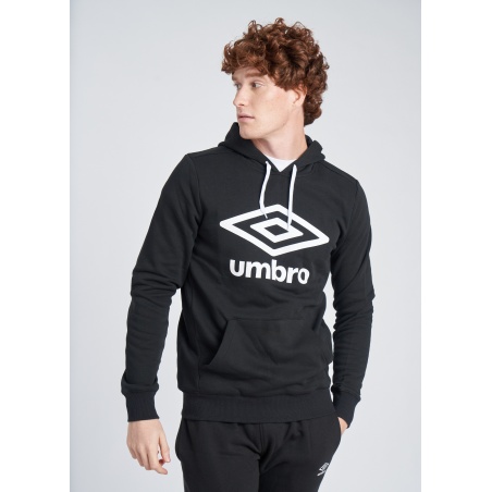 Sudadera Umbro Wardrobe Large Logo Hoodie Negro