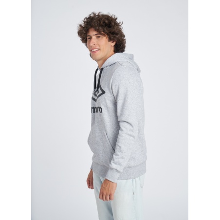 Sudadera Umbro Wardrobe Large Logo Hoodie Gris