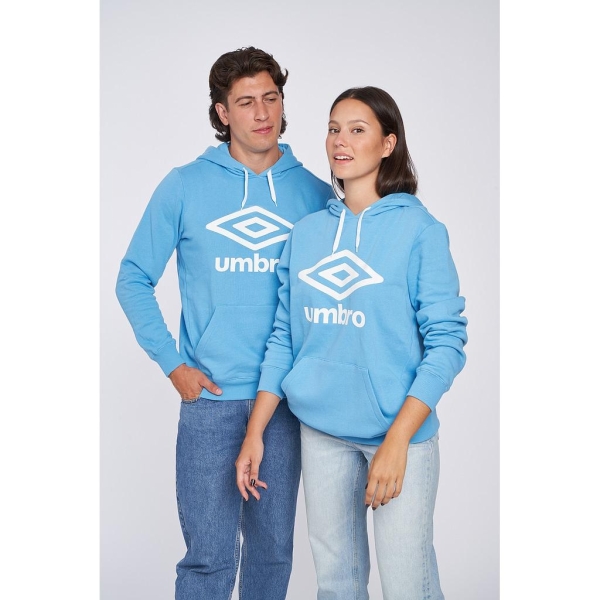 Sudadera Umbro Wardobe Large Logo Hoodie Heritage Blue