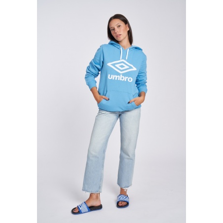Sudadera Umbro Wardobe Large Logo Hoodie Heritage Blue