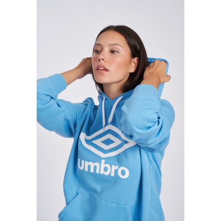 Sudadera Umbro Wardobe Large Logo Hoodie Heritage Blue