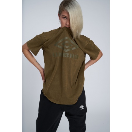 Camiseta Umbro Large Logo Tee Dark Olive