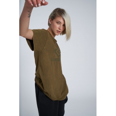 Camiseta Umbro Large Logo Tee Dark Olive