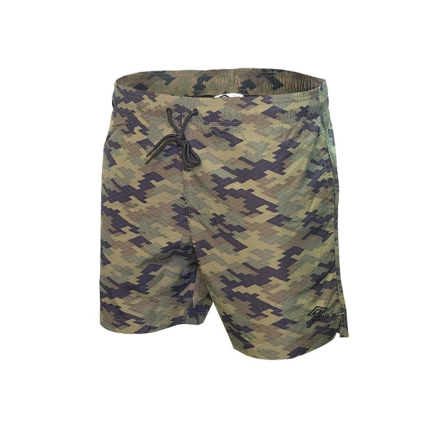 Bañador Umbro Printed Swim Short Dark Olive Camo