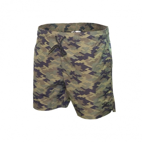 Bañador Umbro Printed Swim Short Dark Olive Camo