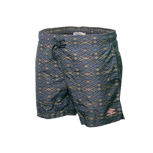 Bañador Umbro Printed Swim Short Dark Olive Phoenix