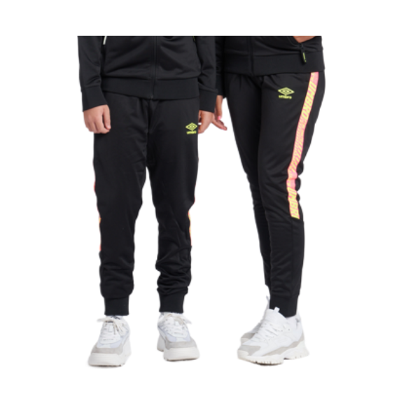 Pantalón Umbro Axis Track Pant - JNR - Black / Safety...