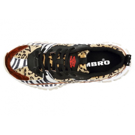 45298U-JFC UMBRO BUMPY ANIMAL - WMNS ANIMAL / BLACK / SPORT RED
