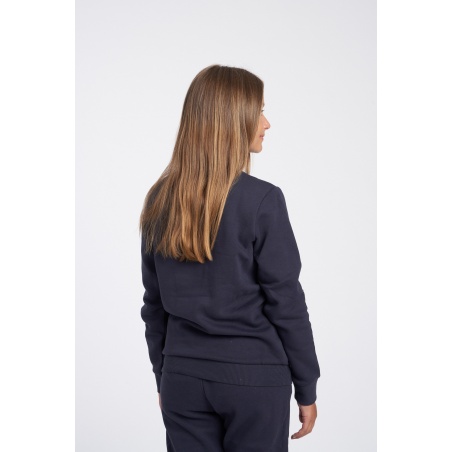 Sudadera Umbro Fleece Small Logo Sweat Junior Dark Navy / White