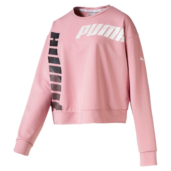Sudadera Puma Crew Sweat Bridal Rosa