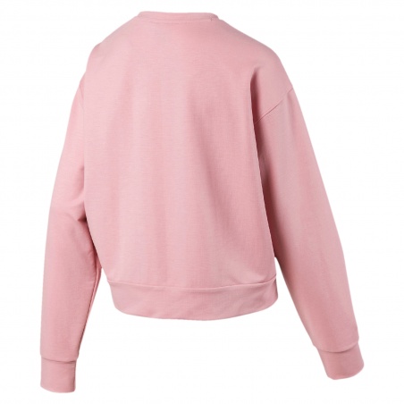 Sudadera Puma Crew Sweat Bridal Rosa
