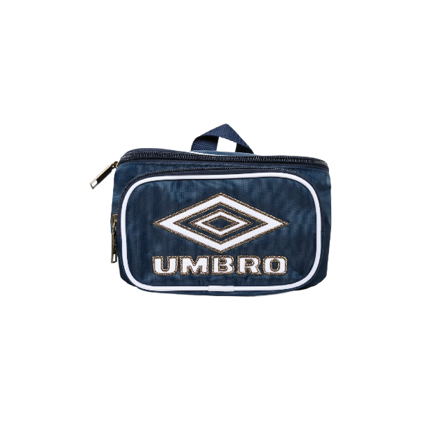 RIÑONERA RETRO WAIST PACK BLUE / WHITE / BRONZE