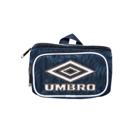 RIÑONERA RETRO WAIST PACK BLUE / WHITE / BRONZE