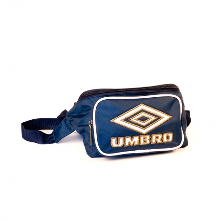 RIÑONERA RETRO WAIST PACK BLUE / WHITE / BRONZE