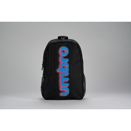 Mochila Umbro Stratus Backpack Black / Atomic Blue / Multi