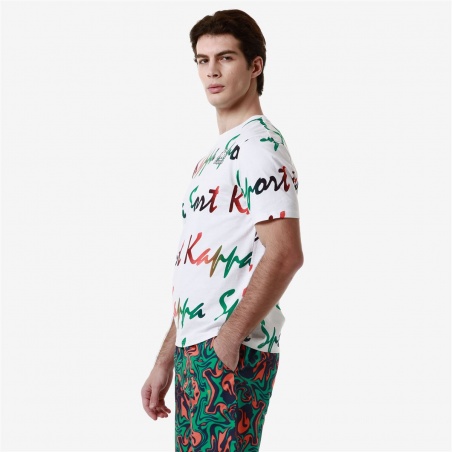 Camiseta Kappa Fogro Blanca